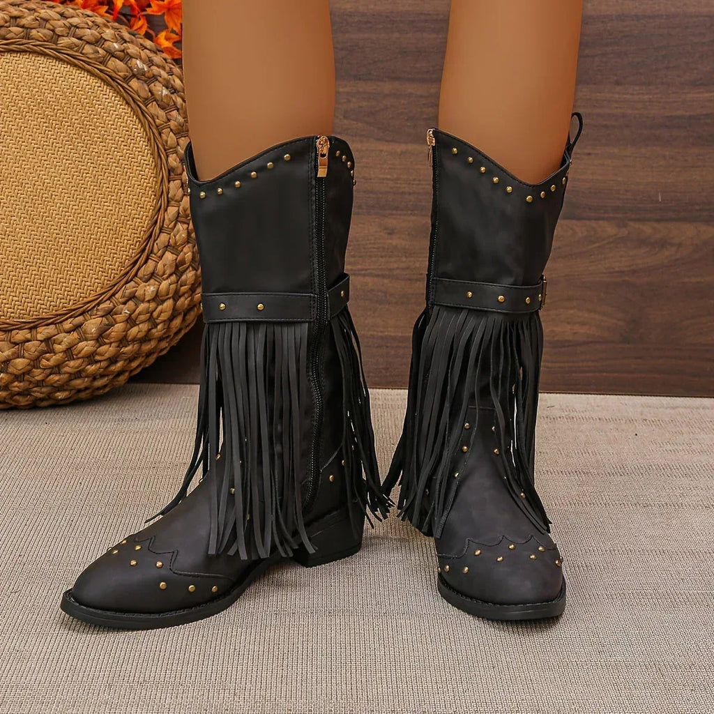 Amanda | Retro Western Boots - Sarah and Emma Portland
