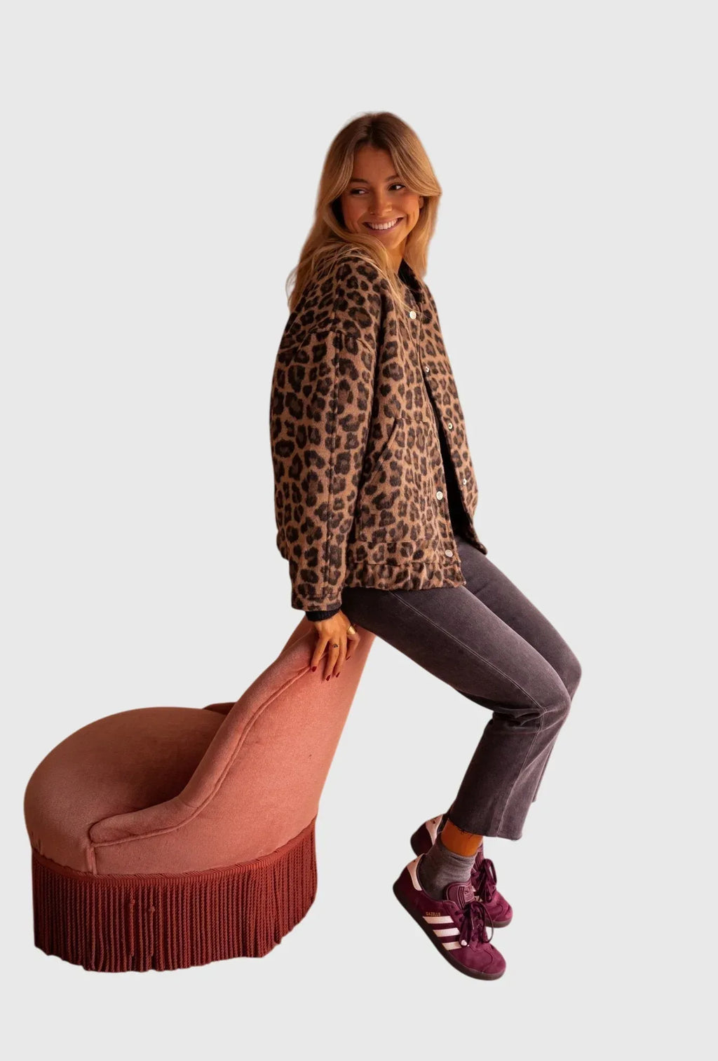 Elodie | Stylish Leopard Print Jacket - Sarah and Emma Portland