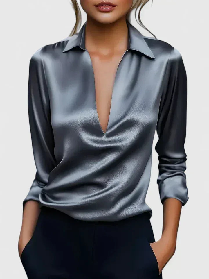 Calvina | Sophisticated Blouse - Sarah and Emma Portland