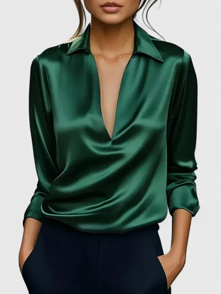 Calvina | Sophisticated Blouse - Sarah and Emma Portland