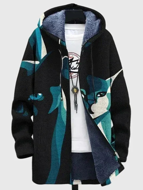Anna™ - Jacket with artistic print - Sarah and Emma Portland