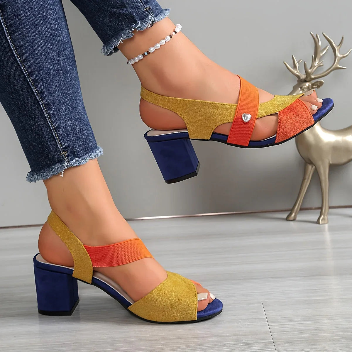 Linda | Orthopaedic Comfort Block Heels