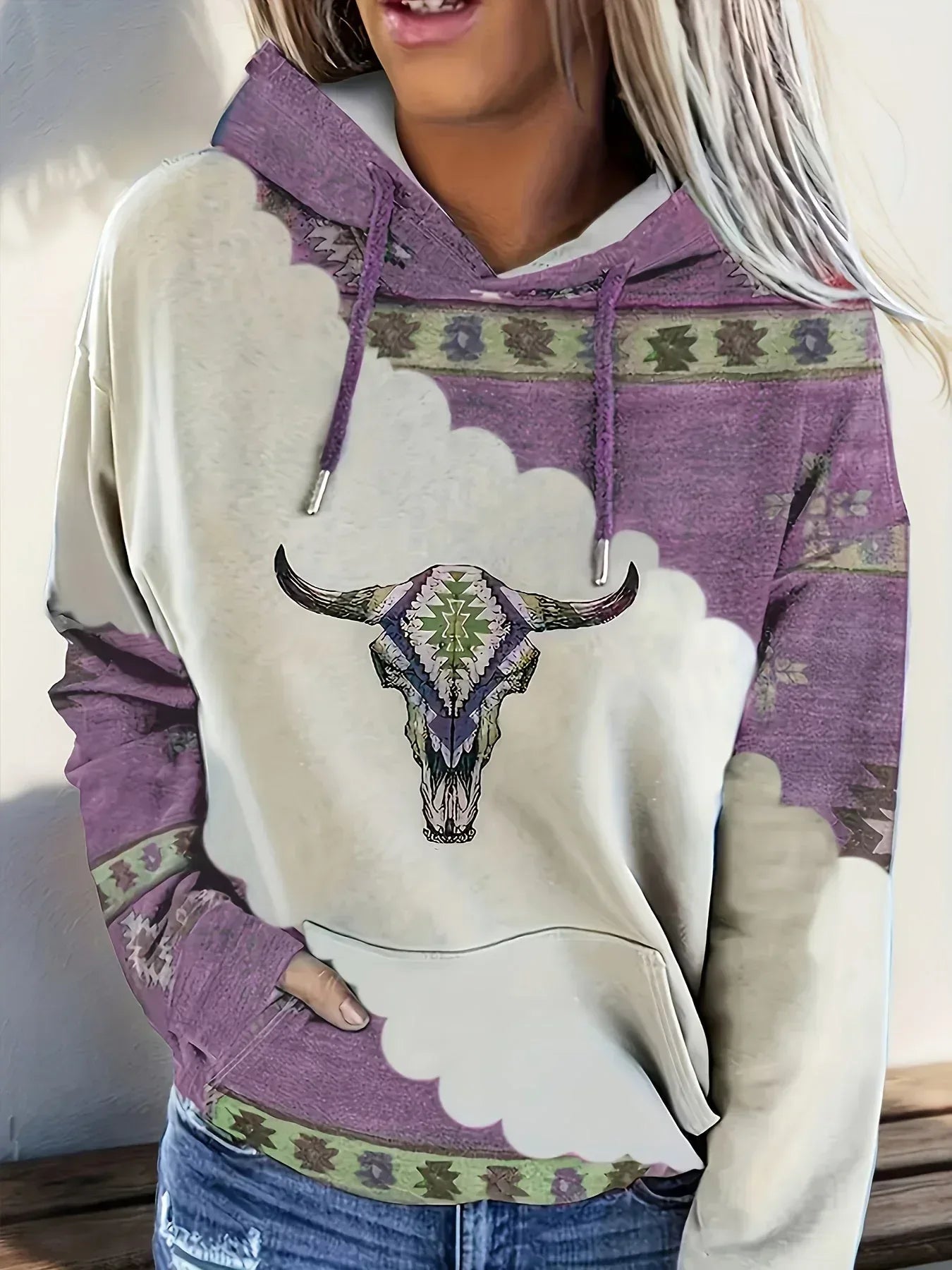 Jenna | Western Retro Hoodie - Sarah and Emma Portland