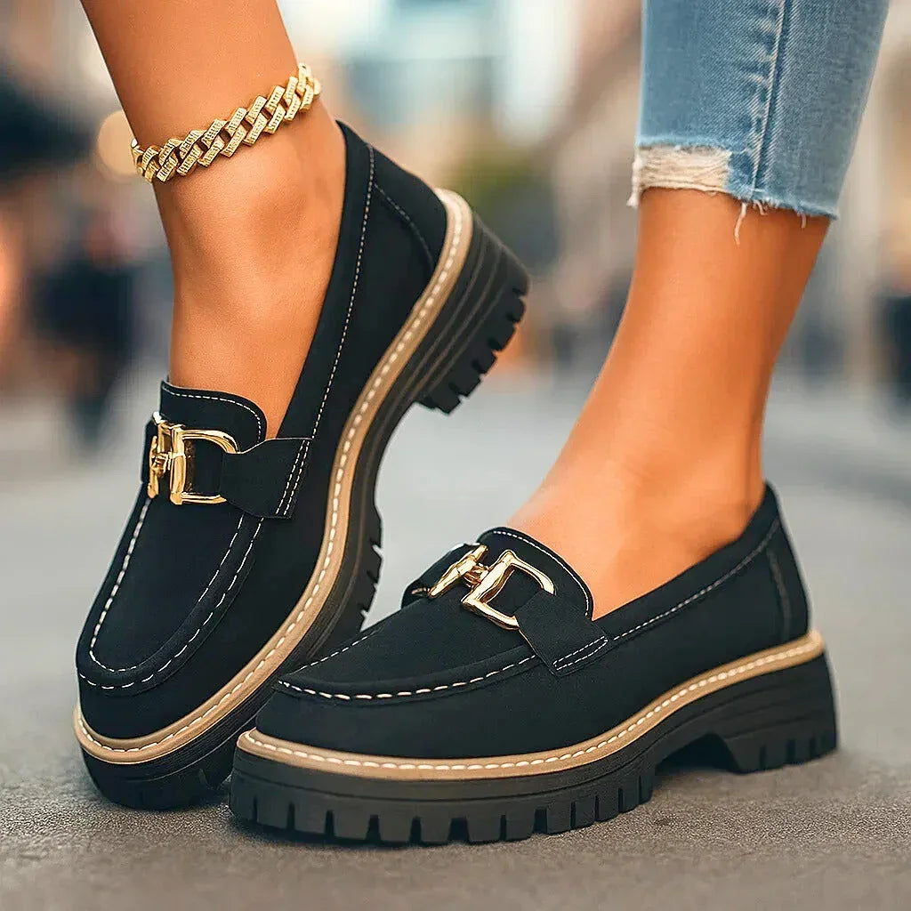 ISLA MONROE PLATFORM LOAFERS - Sarah and Emma Portland