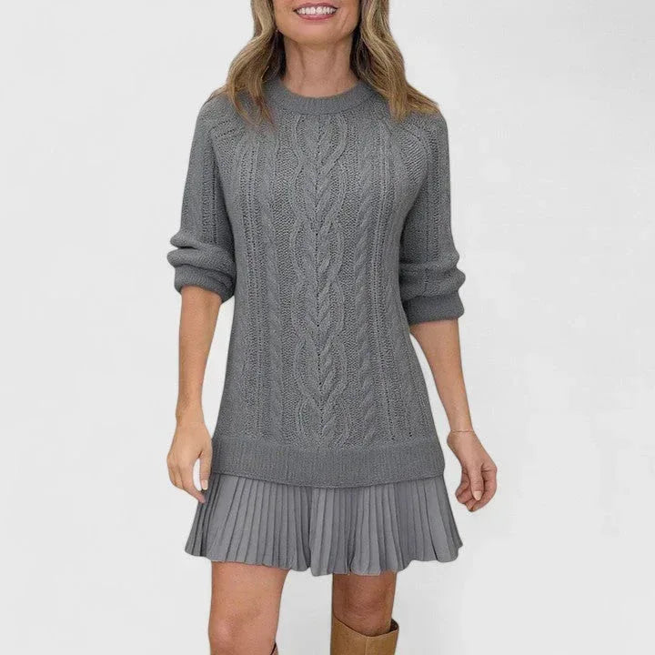 Ashlyndora | Elegant Sweater Dress - Sarah and Emma Portland