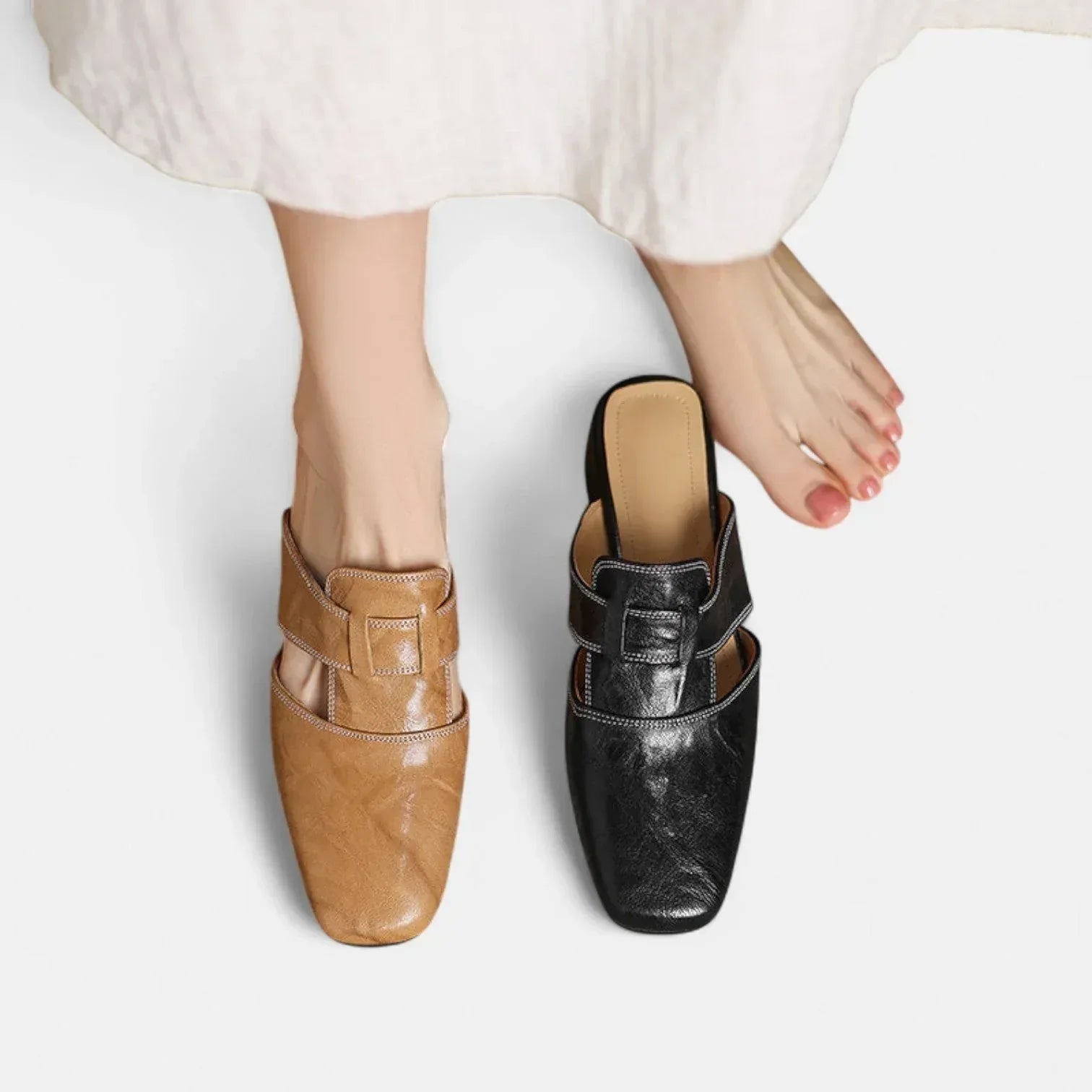 Andie Elegant Leather Sandals - Sarah and Emma Portland