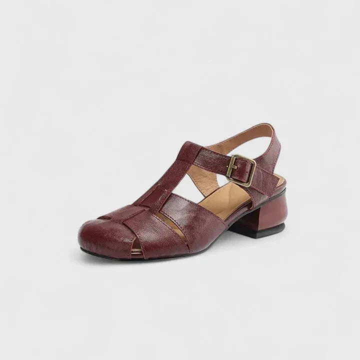 Diana | Elegant Leather Sandals - Sarah and Emma Portland