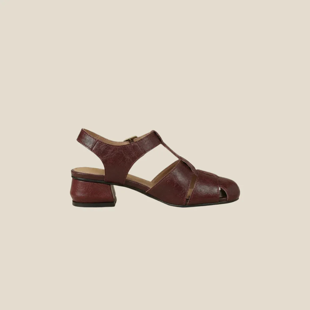 Diana | Elegant Leather Sandals - Sarah and Emma Portland