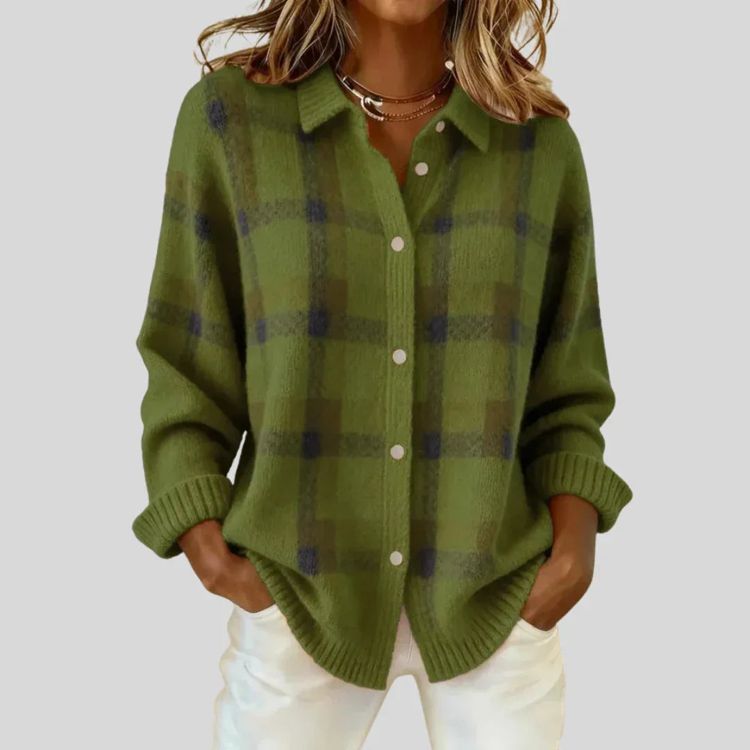 Coréliane | Retro Check Sweater