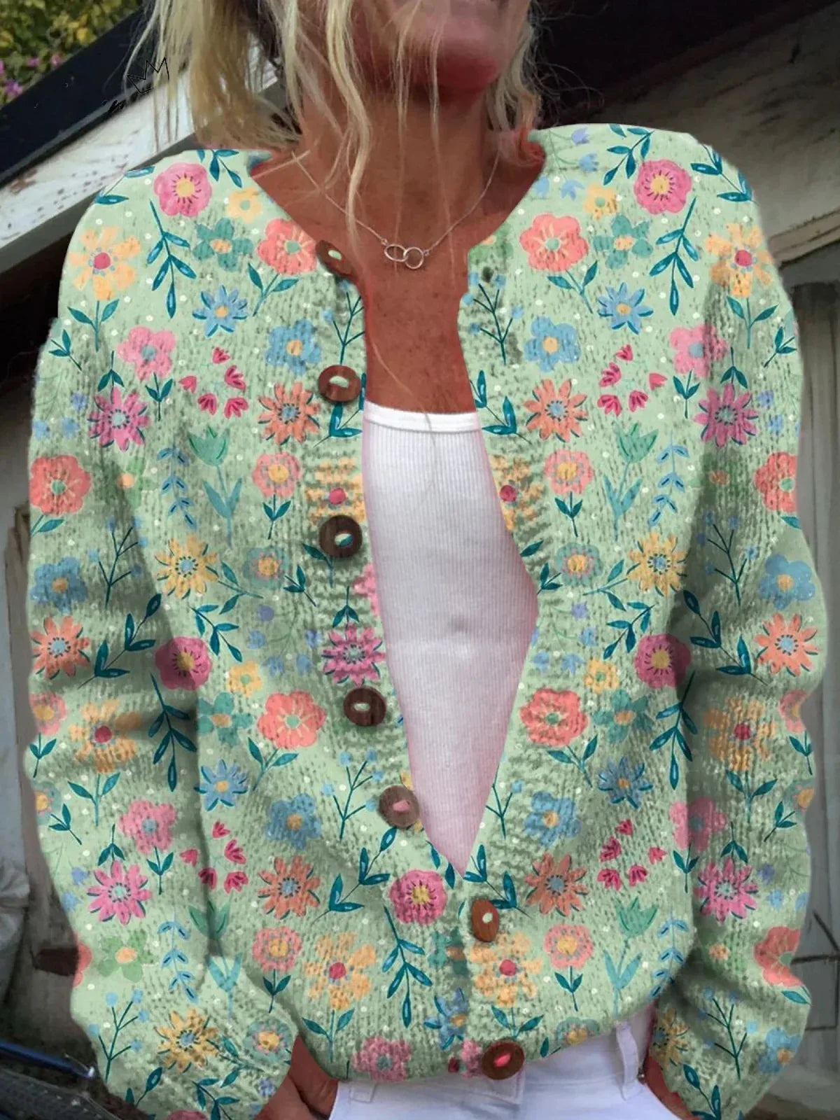 Marisol™ | Women’s Vintage Cardigan Sweater - Sarah and Emma Portland