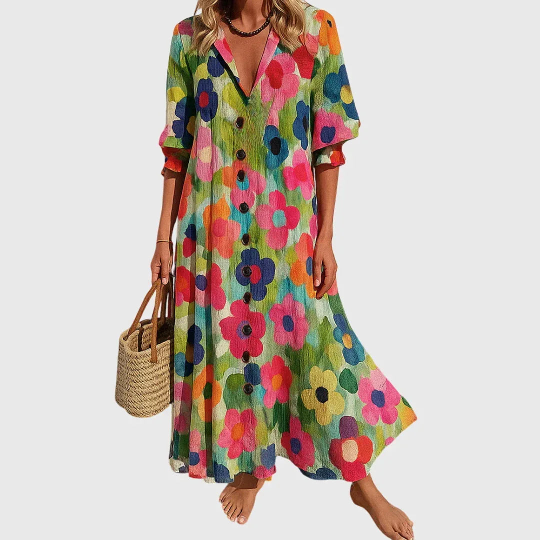 Jasmine™ | Elegant Slimming Dress - Sarah and Emma Portland