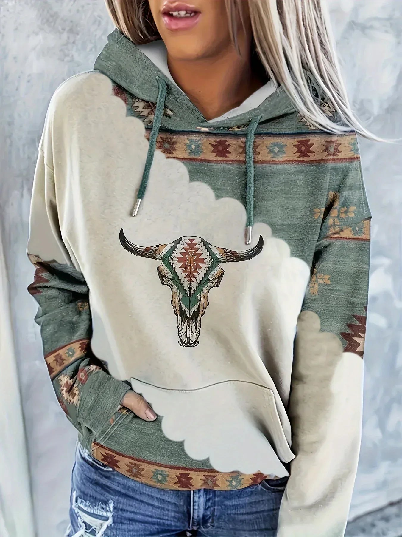Jenna | Western Retro Hoodie - Sarah and Emma Portland