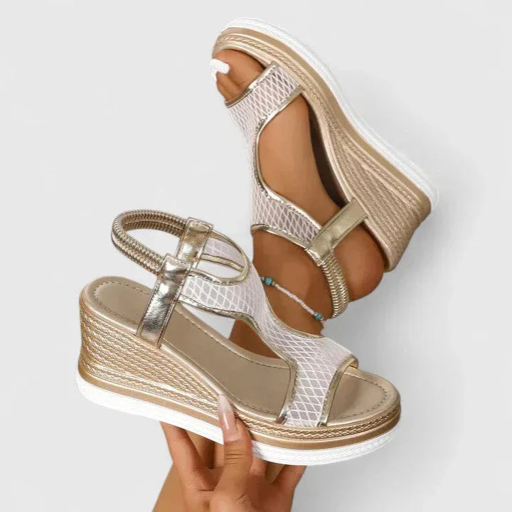 Jessica | Orthopedic Wedge Sandals - Sarah and Emma Portland