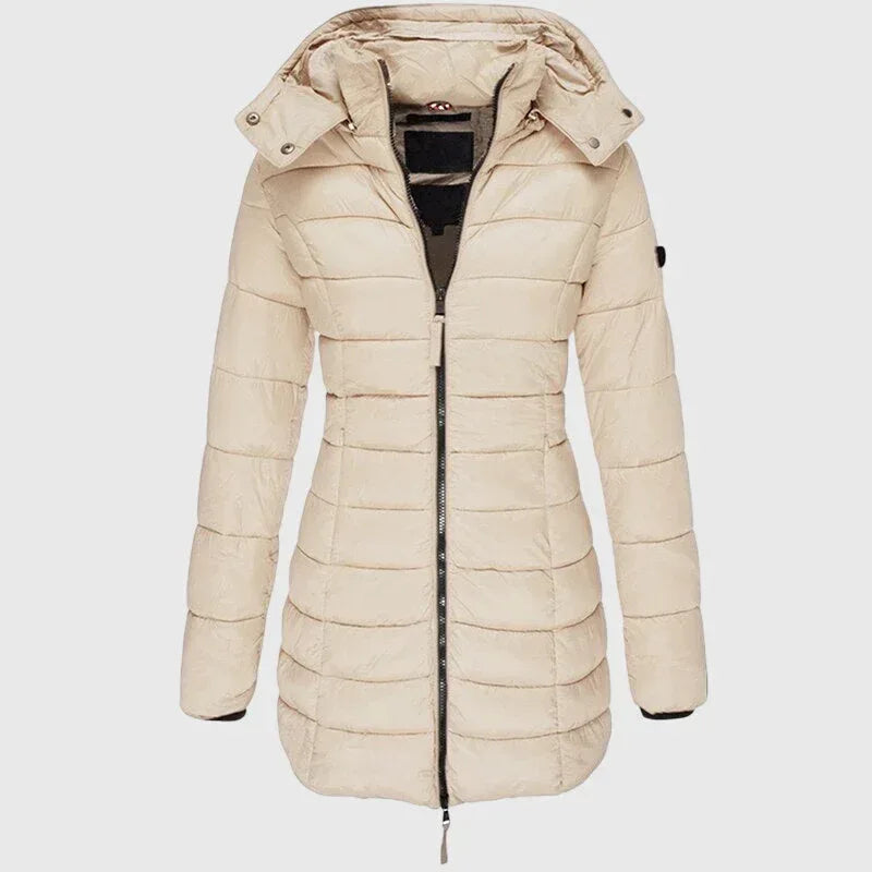 Elise™ - Long down jacket - Sarah and Emma Portland