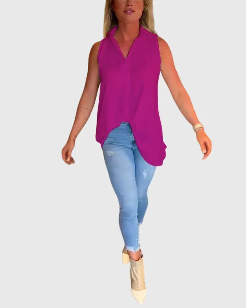 Lina™ | Sleeveless Top - Sarah and Emma Portland