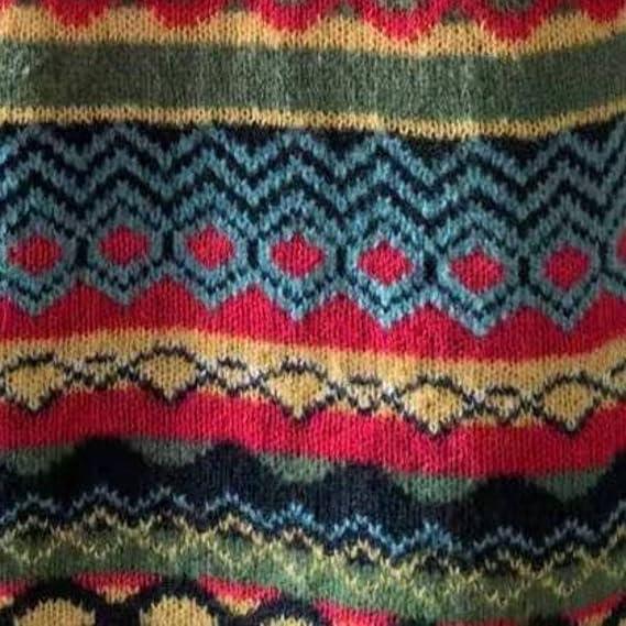 Liv – Winter Sweater with Nordic Shoulder Pattern - Sarah and Emma Portland