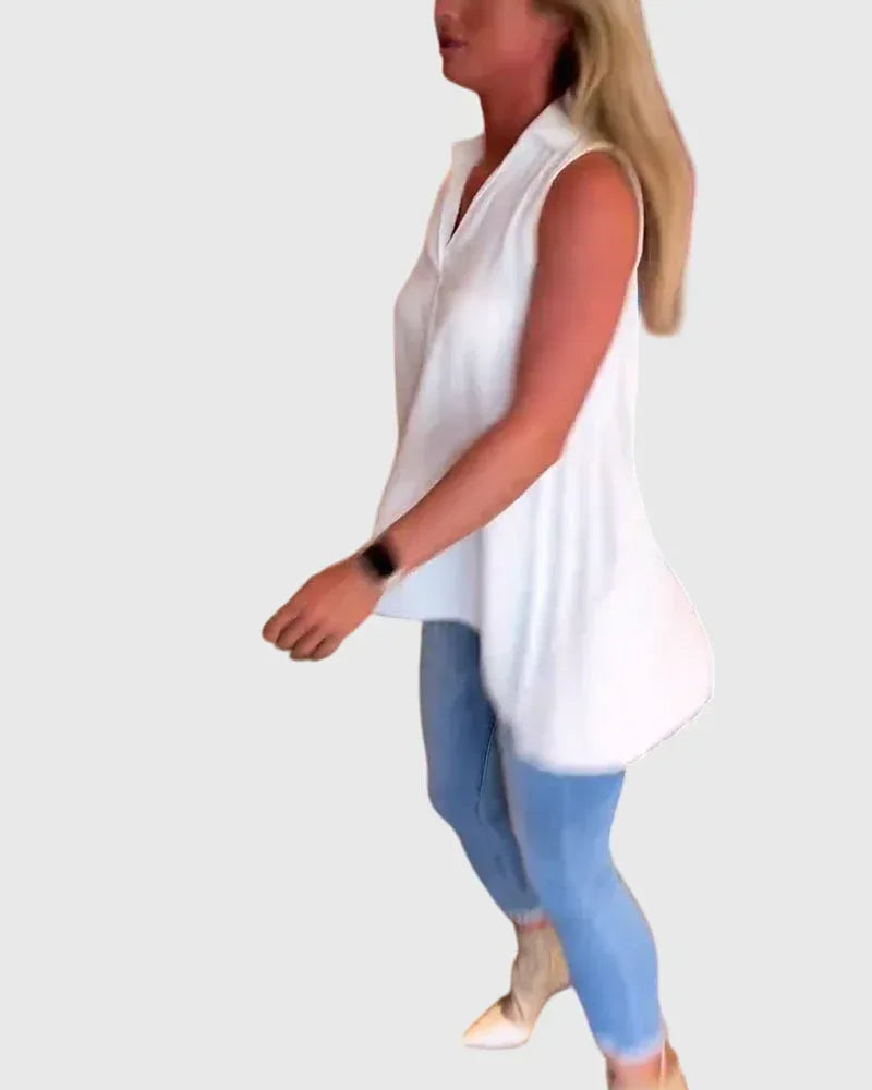 Lina™ | Sleeveless Top - Sarah and Emma Portland