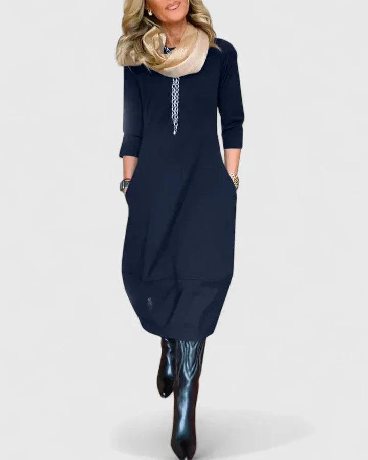 Danyshka | Elegant Midi Dress - Sarah and Emma Portland