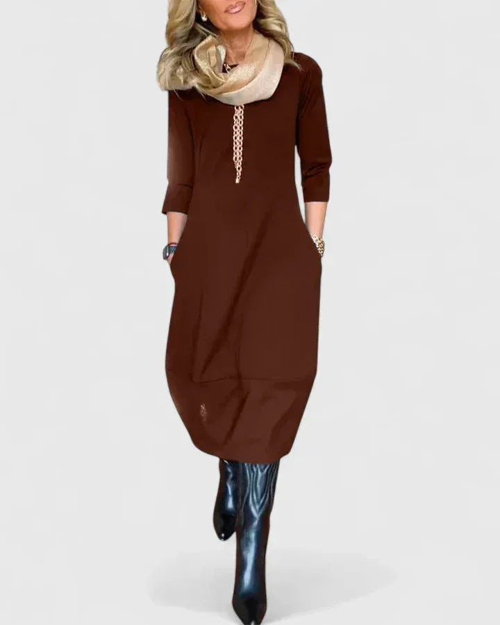 Danyshka | Elegant Midi Dress - Sarah and Emma Portland