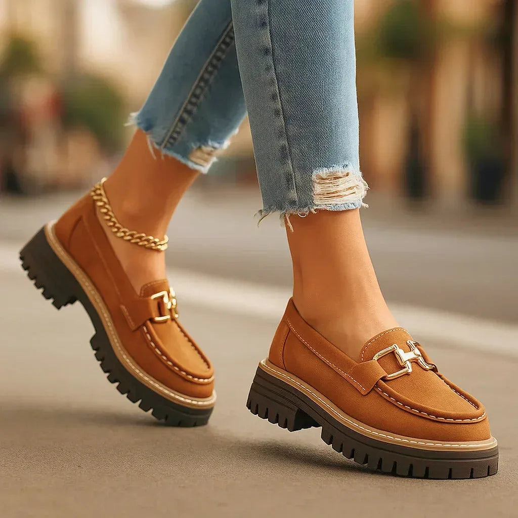 ISLA MONROE PLATFORM LOAFERS - Sarah and Emma Portland