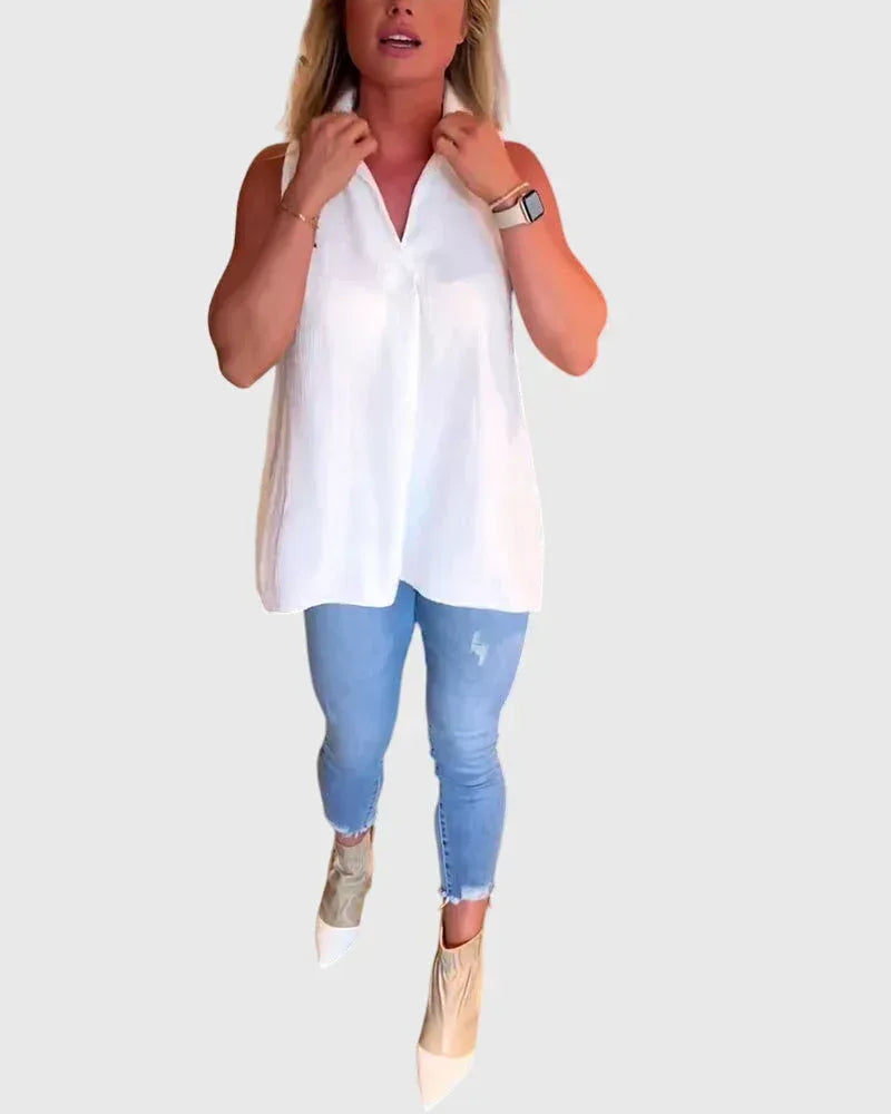 Lina™ | Sleeveless Top - Sarah and Emma Portland
