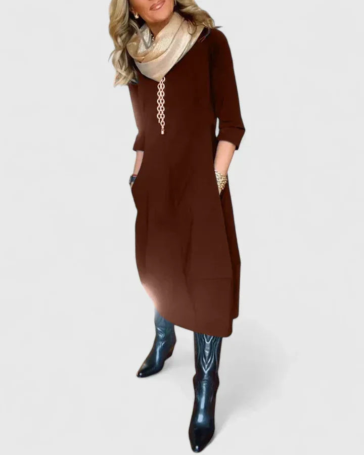 Danyshka | Elegant Midi Dress - Sarah and Emma Portland