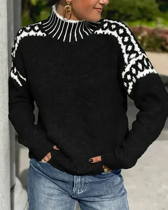 Livia – Knitted Sweater - Sarah and Emma Portland