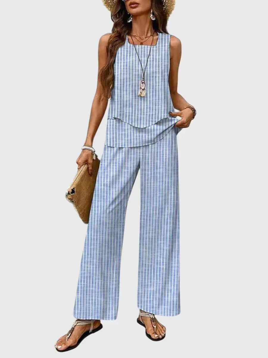 Brenda™ | Elegant 2-Piece Summer Set - Sarah and Emma Portland