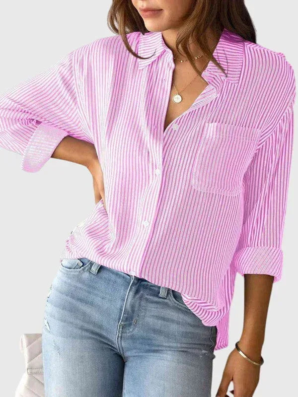 Ariana™ | Collared Neck Shirt - Sarah and Emma Portland