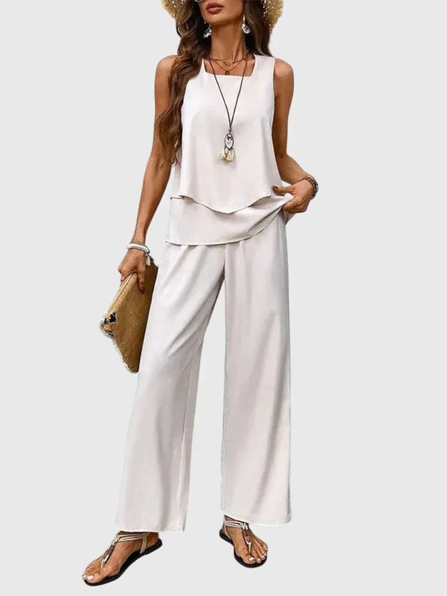 Brenda™ | Elegant 2-Piece Summer Set - Sarah and Emma Portland