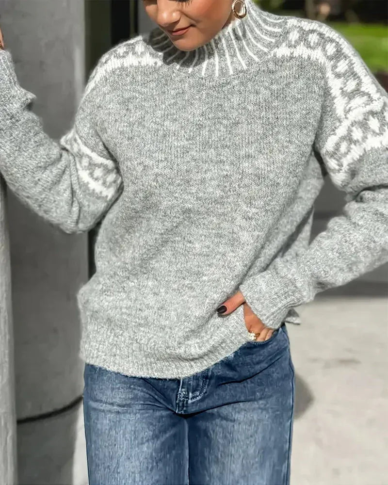 Livia – Knitted Sweater - Sarah and Emma Portland