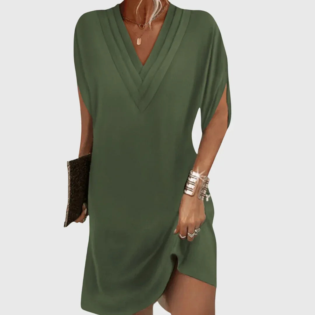 Anita | Elegant Tummy-Hiding Dress - Sarah and Emma Portland