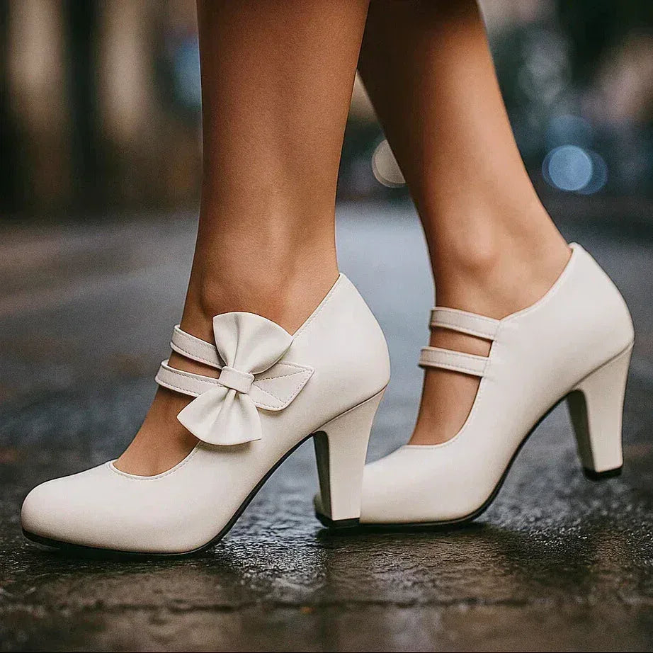 BELLA BOW HEELS - Sarah and Emma Portland