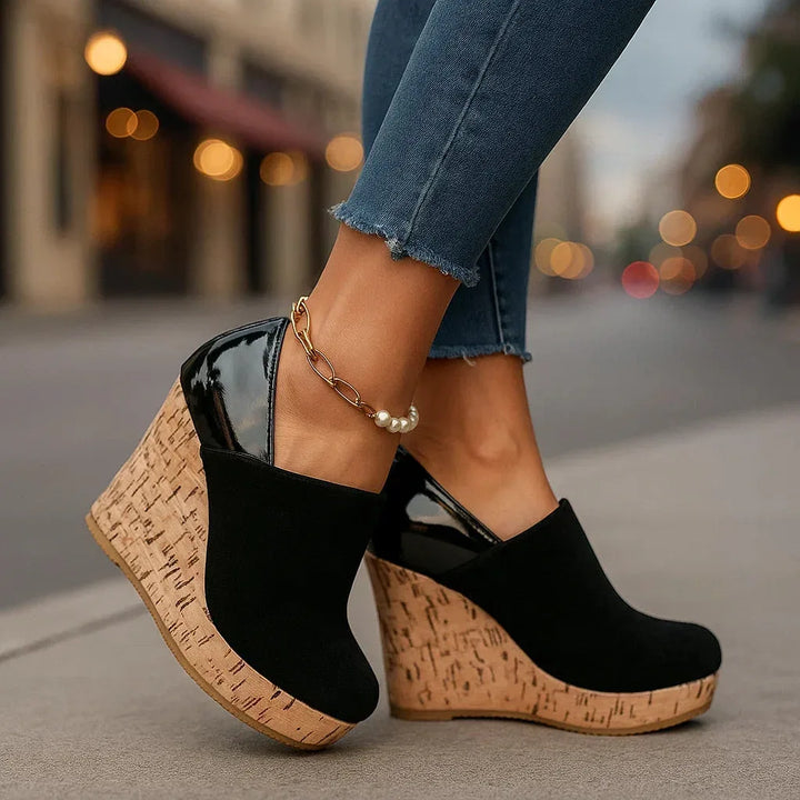 ANNABELLE WEDGE PLATFORMS - Sarah and Emma Portland