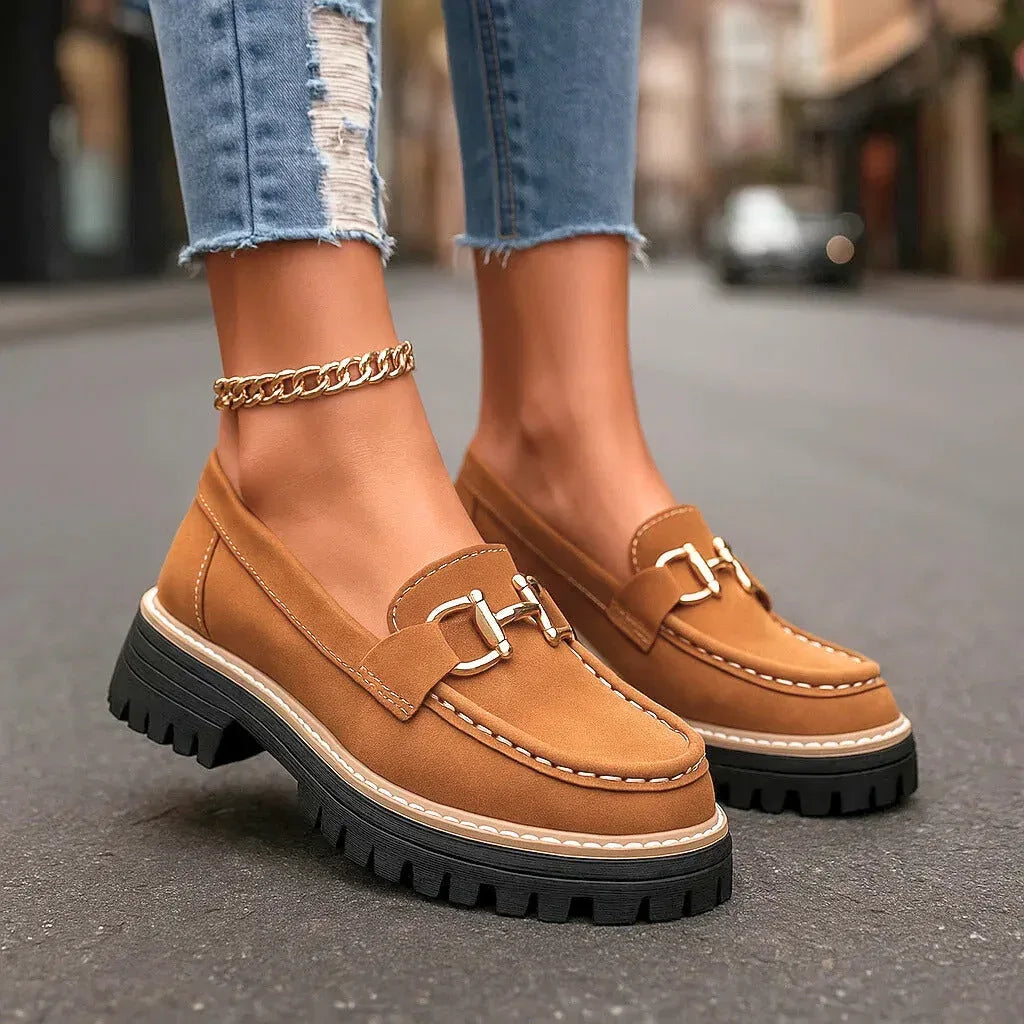 ISLA MONROE PLATFORM LOAFERS - Sarah and Emma Portland