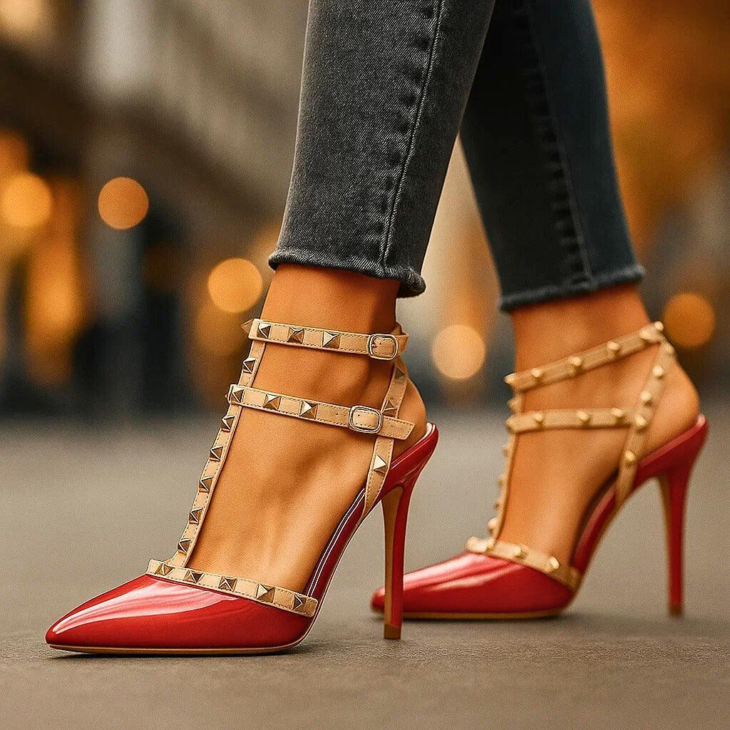 MARCELLA ASTER HEELS - Sarah and Emma Portland