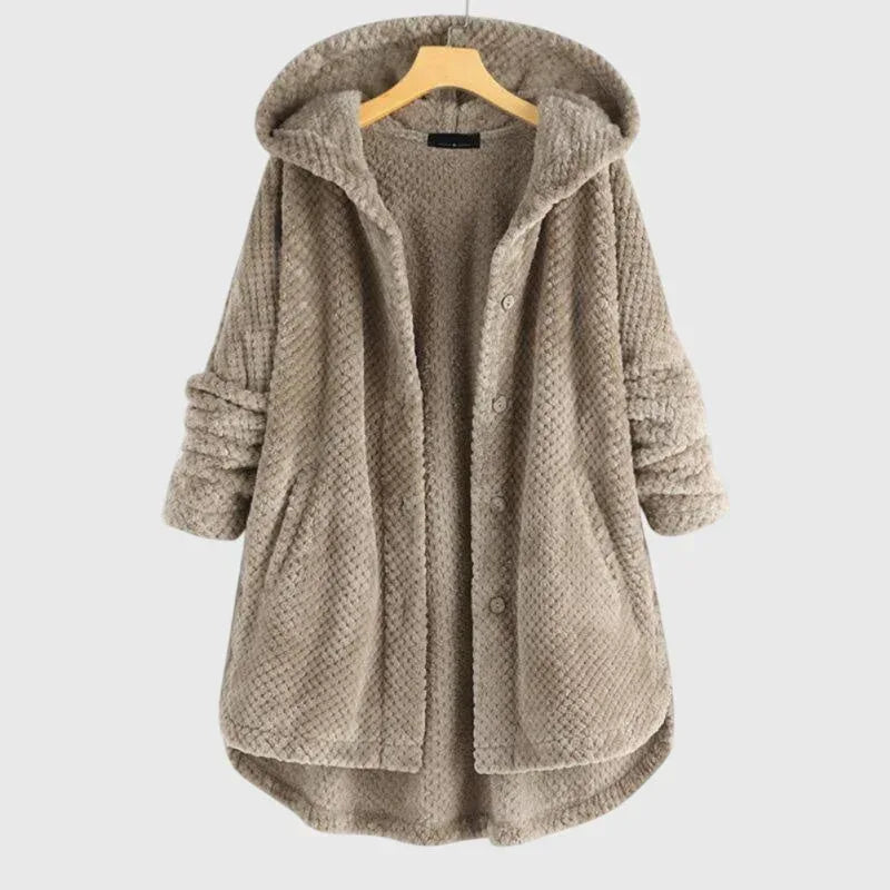 Franca™ - Fleece Jacket with Hood - Sarah and Emma Portland