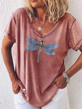 Estelle | V-Neck Tee - Sarah and Emma Portland