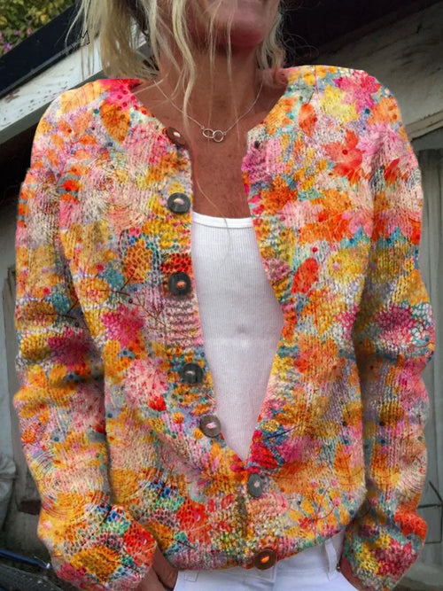 Aveline™ | Women’s Vintage Knit Cardigan Sweater - Sarah and Emma Portland