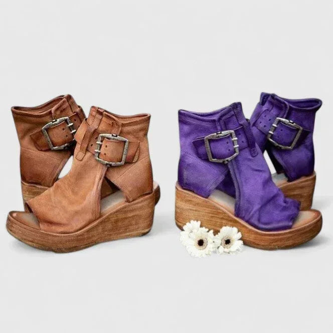 Jess | Orthopedic Wedge Sandals - Sarah and Emma Portland