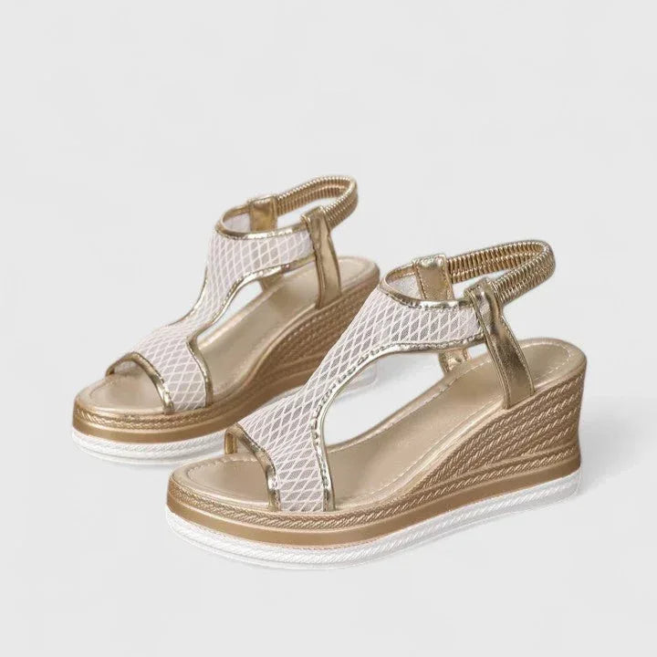 Jessica | Orthopedic Wedge Sandals - Sarah and Emma Portland