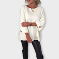 April | Elegant Sweater Blouse - Sarah and Emma Portland