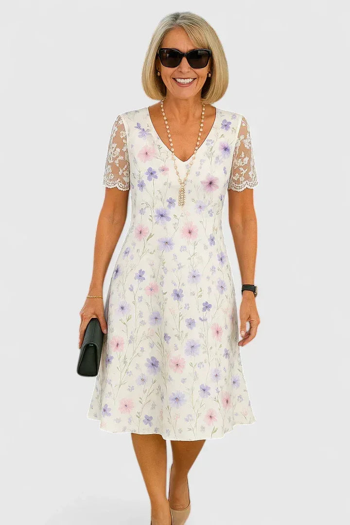 Brislyn | Elegant Midi Dress - Sarah and Emma Portland