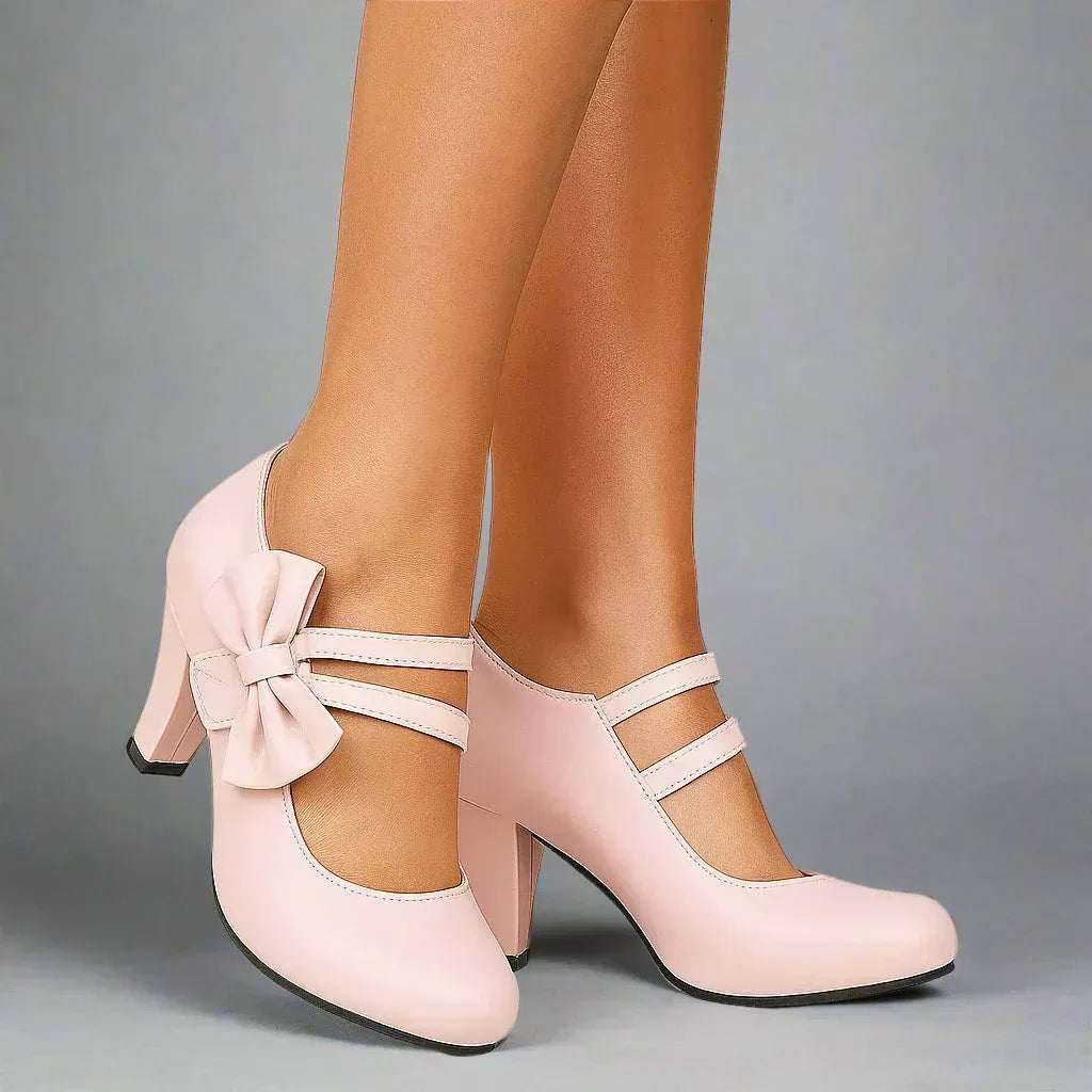 BELLA BOW HEELS - Sarah and Emma Portland