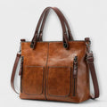 Lora - Elegant Leather Bag - Sarah and Emma Portland