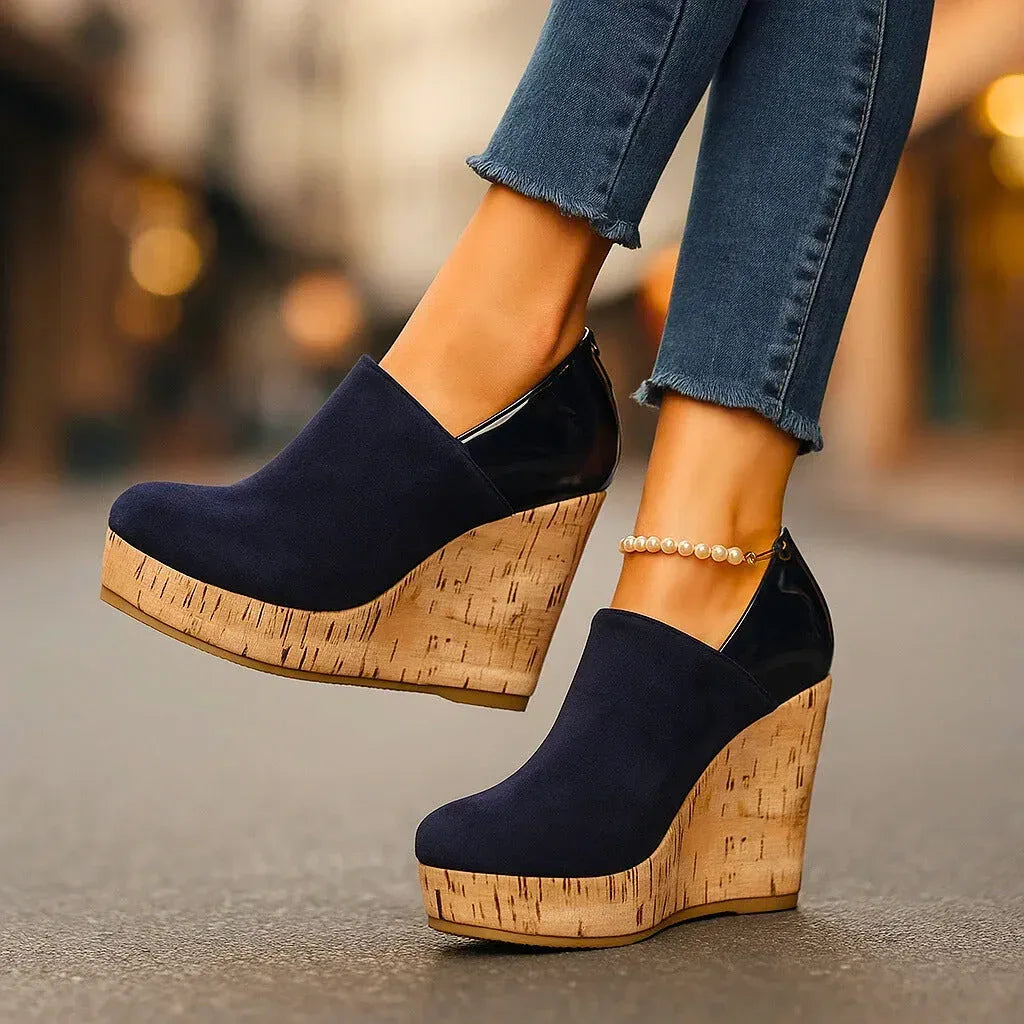 ANNABELLE WEDGE PLATFORMS - Sarah and Emma Portland