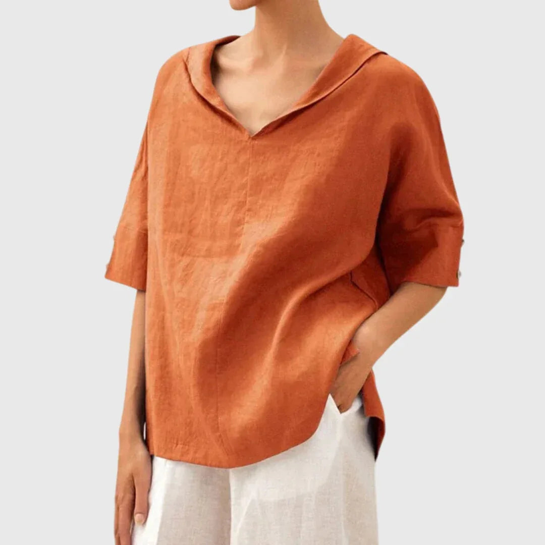 Joanna™ | Casual Loose-Fit Blouse - Sarah and Emma Portland
