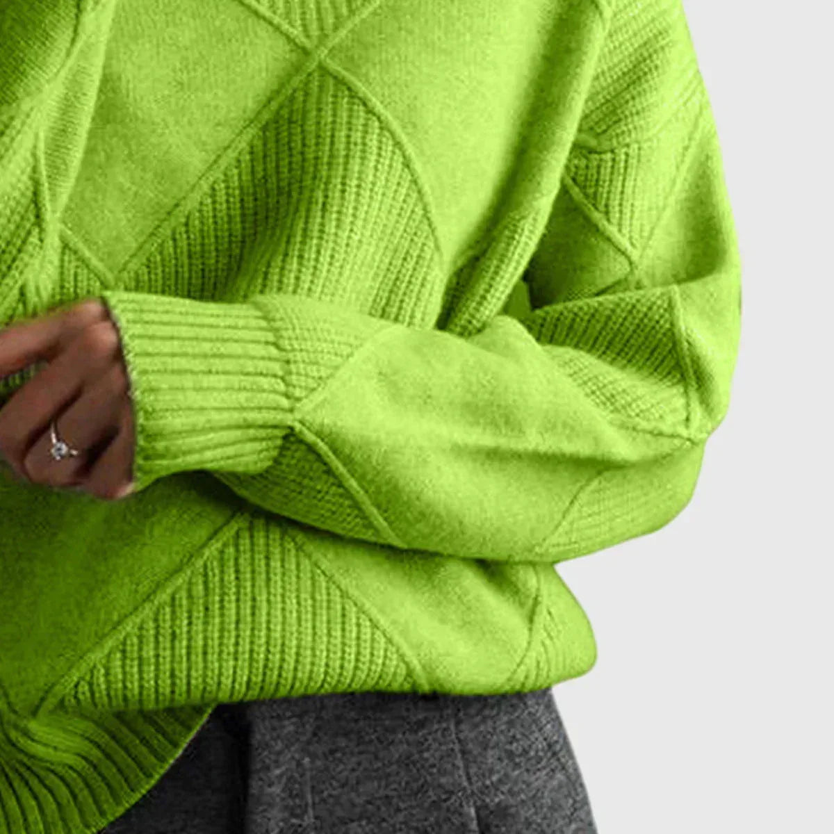 Angela™ - Turtleneck Sweater - Sarah and Emma Portland