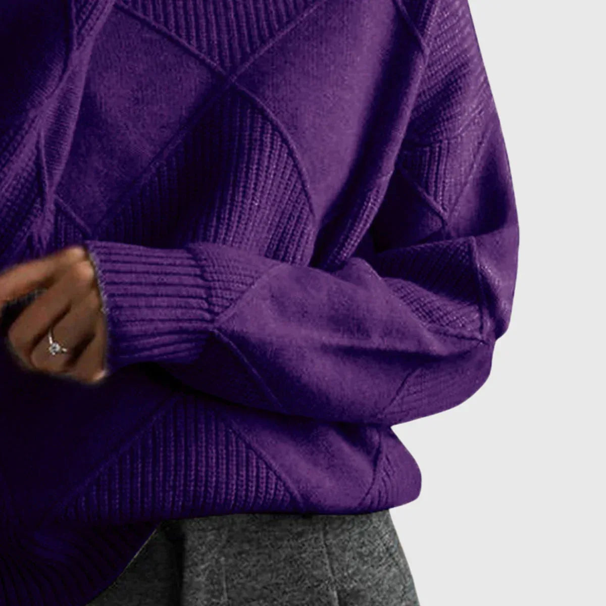 Angela™ - Turtleneck Sweater - Sarah and Emma Portland
