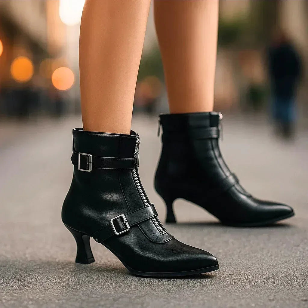 AMARA KAY HEEL BOOTS - Sarah and Emma Portland